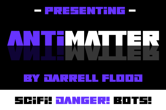Antimatter: A Bold Display Font for Sci-Fi & Tech Campaigns
