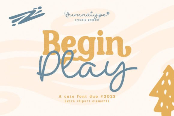 Begin Play Duo: A Craft-First Font Pair for Handmade Labels & Printables