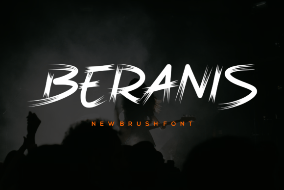 Beranis: A Bold Brush Display Font for Real Branding Work