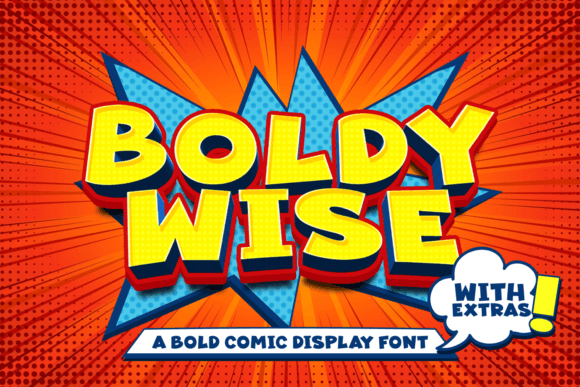 Boldy Wise: A Display Font That Commands Attention