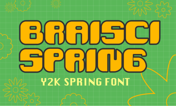 Braisci Spring: A Display Font That Makes Your Brand Feel Fresh