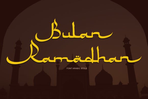 Bulan Ramadhan: A Display Font That Elevates Islamic Branding