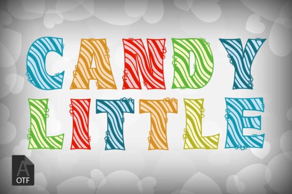 Candy Little: A Vibrant Display Font for Handmade Charm