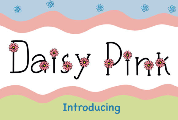 Daisy Pink: A Playful Display Font for Scroll-Stopping Marketing