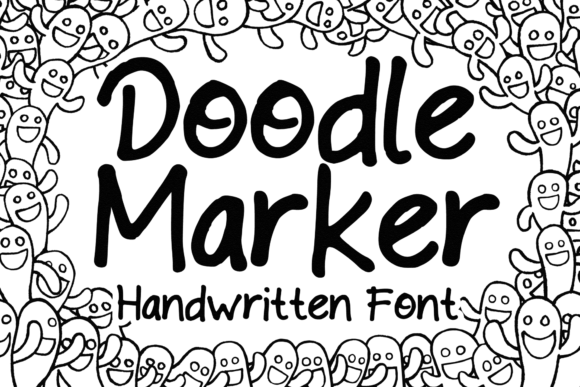 Doodle Marker: A Playful Display Font That Feels Hand-Drawn