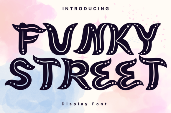 Funky Street: A Whimsical Handwritten Display Font for Makers