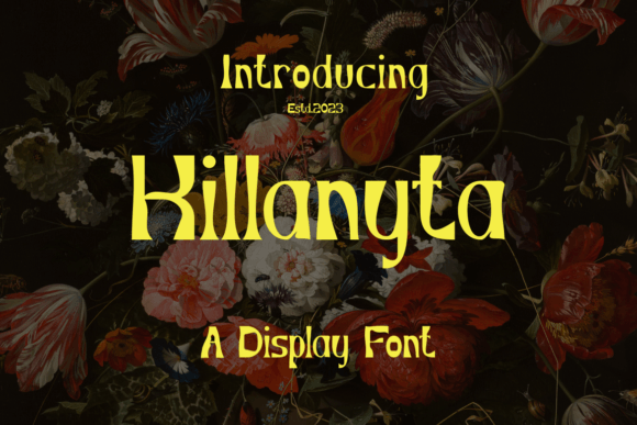 Kilanyta: A Bold Display Font That Anchors Digital Branding