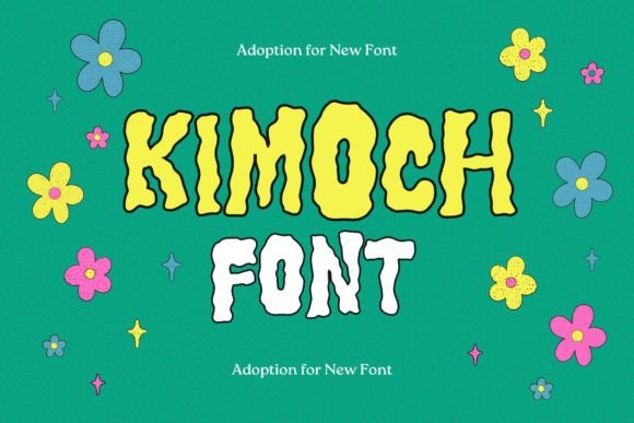 Kimoch: A Hand-Painted Display Font That Elevates Digital Branding