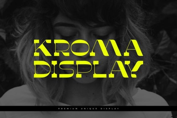 Kroma Display: A Sophisticated Display Font for Bold Brand Moments