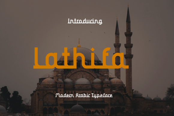 Lathifa: A Bold Display Font That Elevates Real Small Business Branding