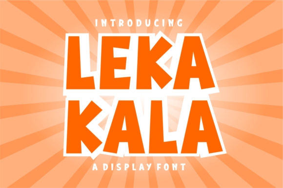 Leka Kala: A Bold, Modern Display Font That Earns Its Spotlight