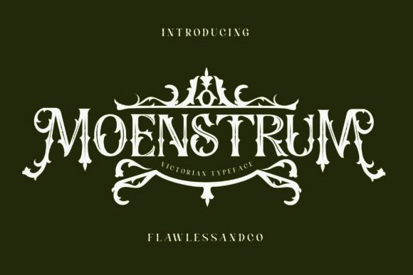 Moenstrum: A Display Font with Medieval Soul and Modern Clarity