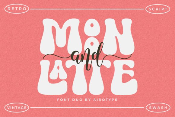 Moon and Latte: A Display Font Duo That Feels Like Home