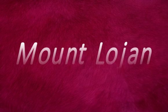 Mount Lojan: A Display Font That Feels Like Hand-Painted Charm