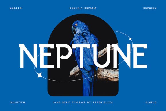 Neptune: A Modern Display Font for Scroll-Stopping Campaigns