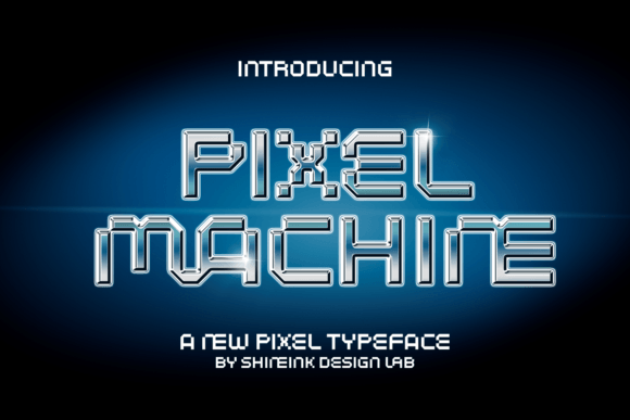 Pixel Machine: A Display Font That Grabs Attention—Not Just Nostalgia