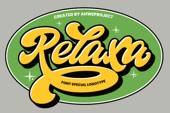 Relaxa: A Retro Script Display Font That Elevates Real Business Branding