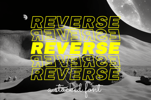 Reverse: A Display Font That Adds Instant Polish to Your Brand