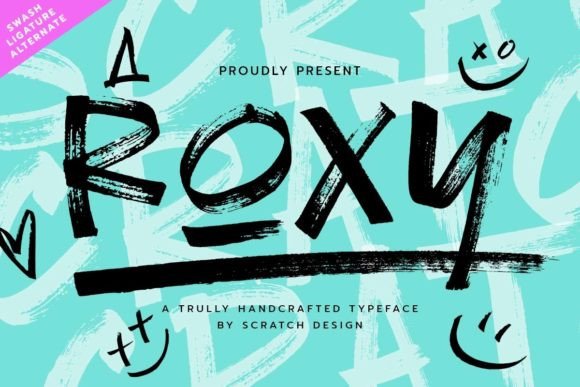 Roxy: A Bold Display Font That Makes Your Headlines Unmissable