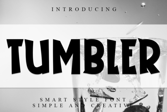 Tumbler: A Modern Display Font for Scroll-Stopping Marketing