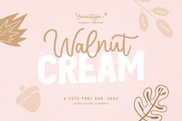 Walnut Cream: A Display Font That Elevates Brand Voice